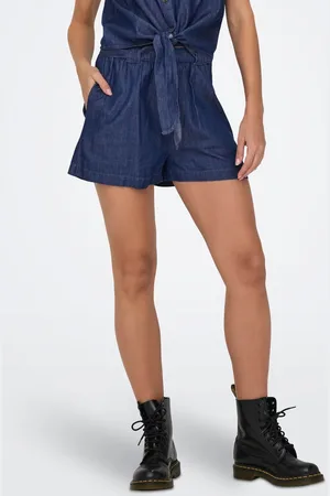 ONLY Jdykai Cintura Alta Corte Regular Shorts Vaqueros