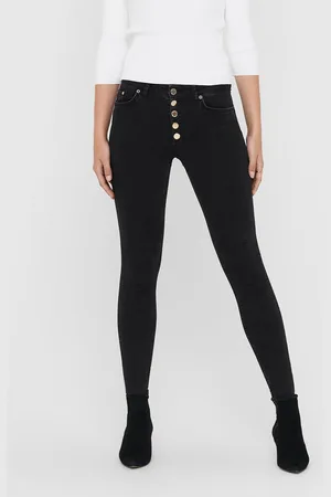 ONLY Onlbobby Cintura Media Corte Skinny Vaqueros