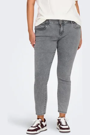 ONLY Caranna Cintura Media Corte Skinny Vaqueros