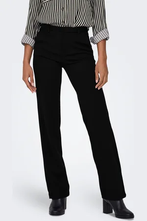 ONLY Onlraffy-yo Corte Straight Pantalones