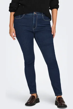 ONLY Carrose Cintura Alta Corte Skinny Vaqueros