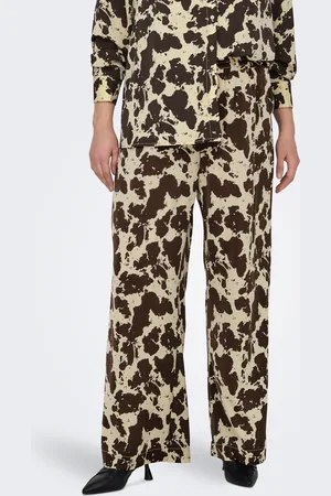 ONLY Carcolacow Corte Wide Leg Pantalones De Pernera Ancha