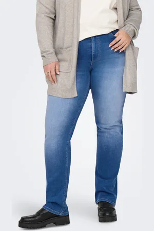 ONLY Carwilly Cintura Alta Corte Straight Vaqueros
