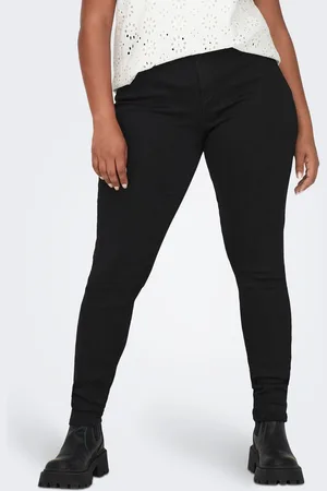 ONLY Carstorm Cintura Alta Corte Skinny Vaqueros