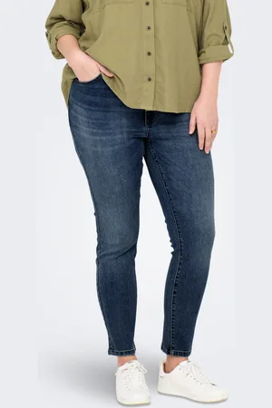 ONLY Cariconic Cintura Alta Corte Skinny Vaqueros