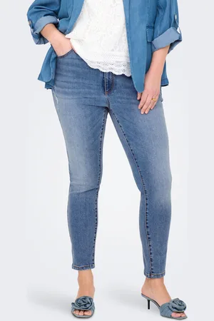 ONLY Cariconic Cintura Alta Corte Skinny Vaqueros