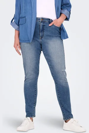 ONLY Cariconic Cintura Alta Corte Skinny Vaqueros