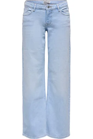 ONLY Onljudy-o Cintura Baja Corte Straight Vaqueros