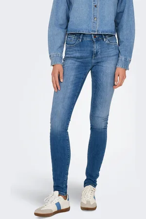ONLY Onlblush Cintura Media Corte Skinny Vaqueros