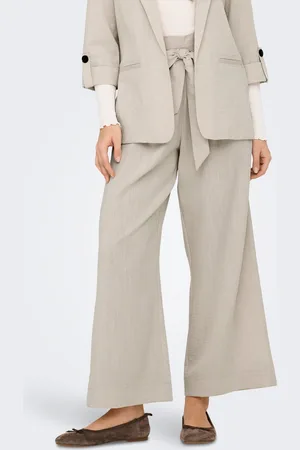 ONLY Onlmarsa Corte Flared Pantalones Estilo Paperbag