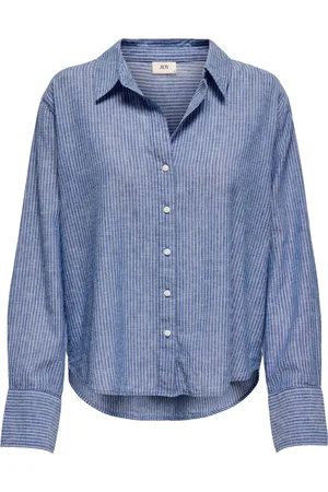 ONLY Camisas Corte Regular Cuello De Camisa Puños Abotonados Mangas Voluminosas