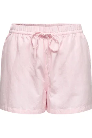 ONLY Shorts Corte Loose Cintura Media