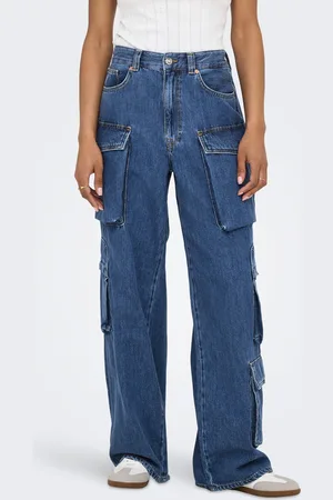 ONLY Onljamey Corte Loose Vaqueros
