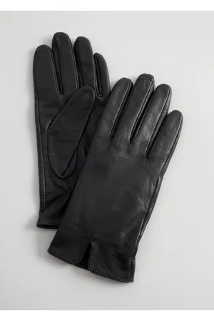 Guantes de Piel motivo chevron