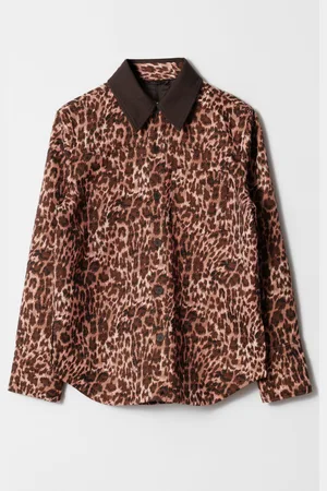 & OTHER STORIES Contrast Collar Jacquard Jacket