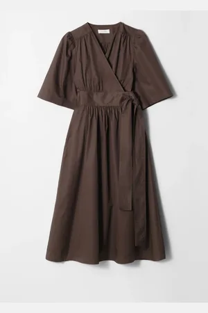 & OTHER STORIES Wrap Midi Dress