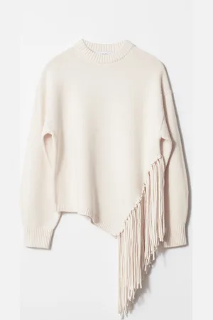 & OTHER STORIES Asymmetric Fringe Sweater