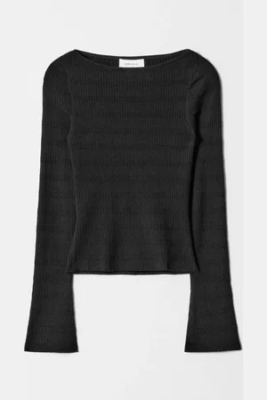 & OTHER STORIES Knitted Boat-Neck Top