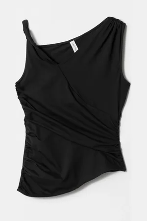 & OTHER STORIES Draped Asymmetric Tank Top