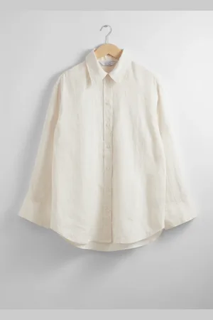 & OTHER STORIES Oversized Linen Shirt