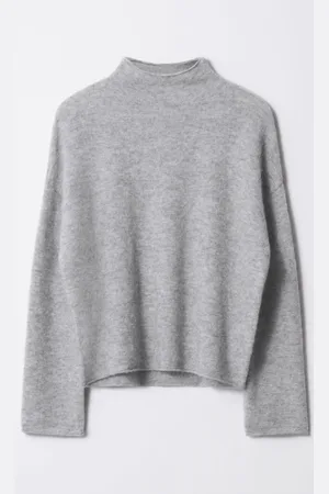 & OTHER STORIES High-Neck Alpaca-Knit Jumper