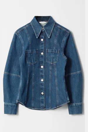 & OTHER STORIES Tapered Denim Shirt