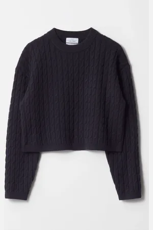 & OTHER STORIES Cable-Knit Wool Jumper
