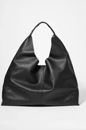 & OTHER STORIES Slouchy Leather Tote Bag
