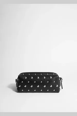& OTHER STORIES Studded Leather Clutch