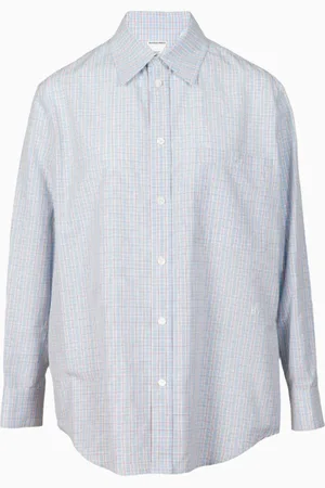 Bottega Veneta Camisa de cuadros
