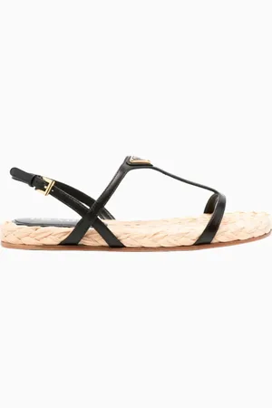 Prada Sandalias con logo triangular