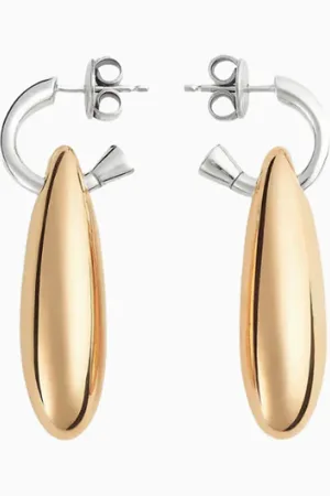 Bottega Veneta Pendientes Ellipse Pequeños