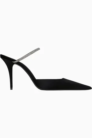 Saint Laurent Mules de tacón Barbara