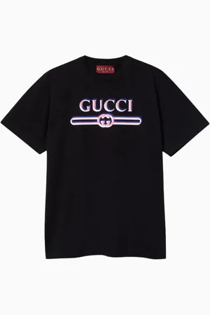 Gucci Camiseta con logo Vintage