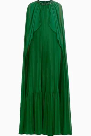 Self-Portrait Vestido midi con capa