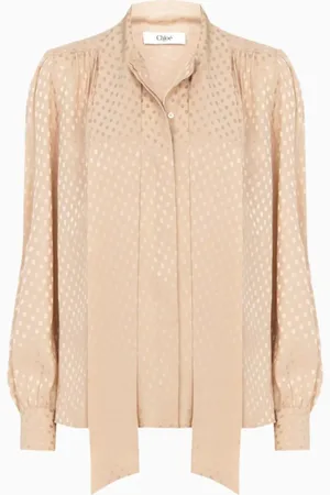Chloé Blusa con lazo lavallière