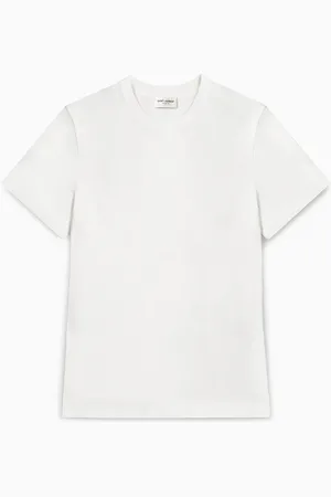 Saint Laurent Camiseta efecto vintage