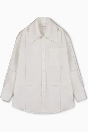 Bottega Veneta Camisa de cuello con picos