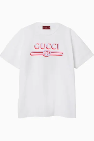 Gucci Camiseta con logo vintage