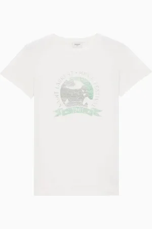 Saint Laurent Camiseta Music Festival