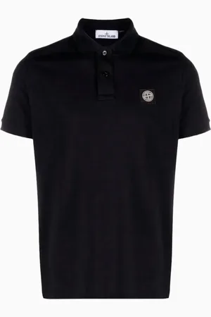 Stone Island Polo con parche Compass