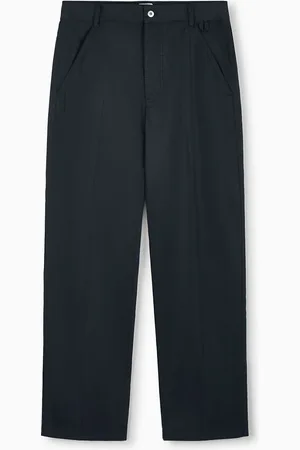 Bottega Veneta Pantalones de twill de algodón