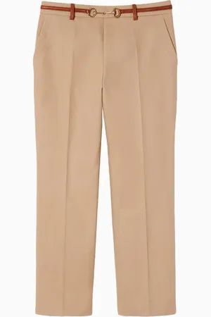 Gucci Pantalones con Horsebit