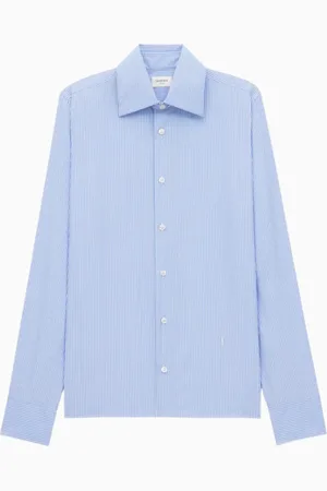 Saint Laurent Camisa Cassandre con listas