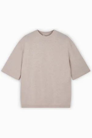 tibi Top oversized de cashmere