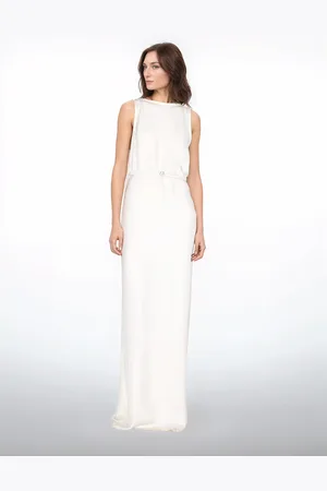 Gucci Vestido largo de seda