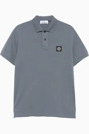 Stone Island Polo con parche Compass