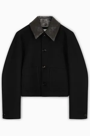 Bottega Veneta Chaqueta con cuello Intrecciato