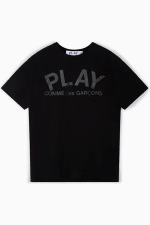 Comme des Garçons Camiseta con print del logo