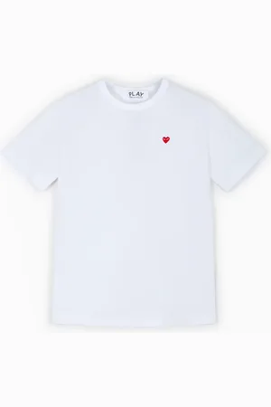 Comme des Garçons Camiseta Red Heart
